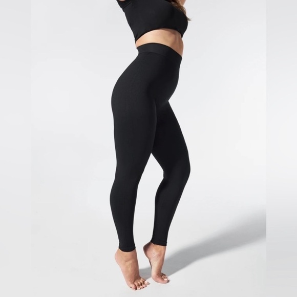 BLANQI EVERYDAY- Highwaist Postpartum + Nursing Support Leggings Black‎ size S - Picture 1 of 11